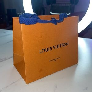 Small Louis Vuitton Paper Shopping Bag